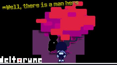 Who Is Behind The Tree Deltarune Chapter Youtube