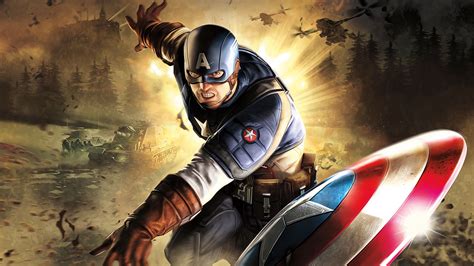 Captain America Throwing Shield Wallpapers Wallpaper Cave