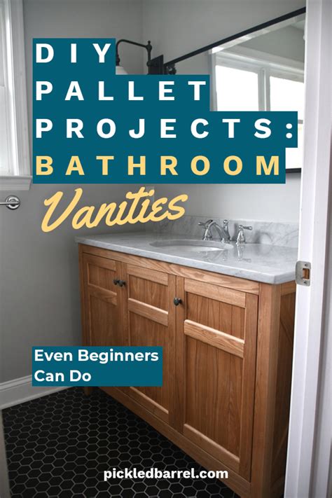 Diy Pallet Projects Bathroom Vanities Even Beginners Can Do