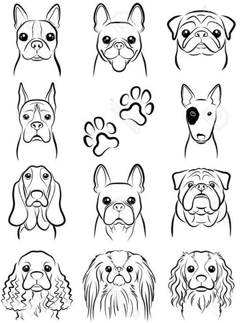 20 Easy Dog Drawings Step By Step Do It Before Me