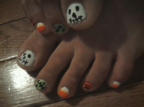 Halloween Toe Nail Art Halloween Toe Nails Toe Nail Art Holiday