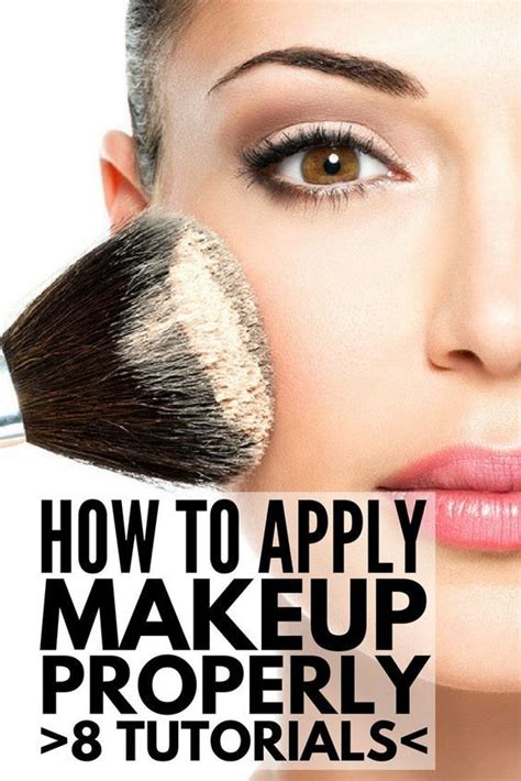 8 Tutorials To Teach You How To Apply Make Up Like A Pro How To Apply