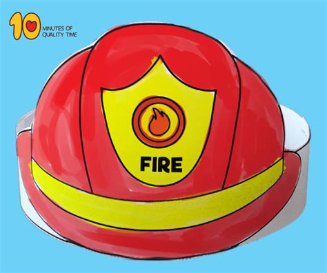 Fire is magical to children. Fireman Hat Template | Fireman hat, Hat template, Hat crafts