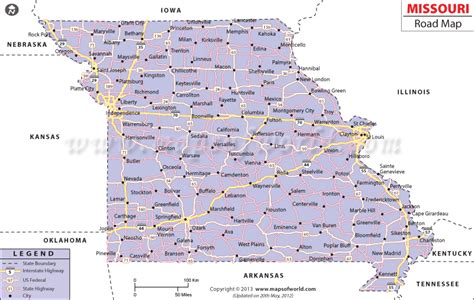 Missouri Road Map