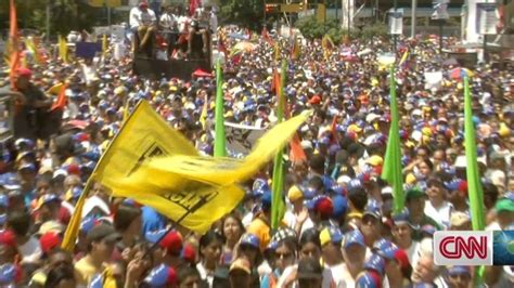 Rivals Protest On Venezuelas Streets Cnn