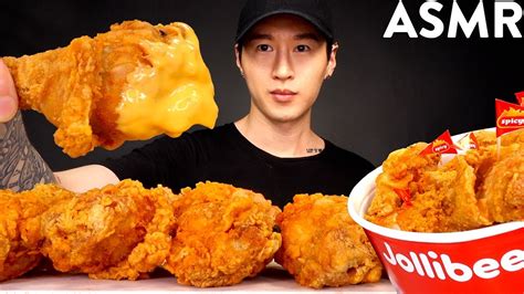 Asmr Cheesy Spicy Fried Chicken Tag Zach Choi Asmr S No Talking Hot