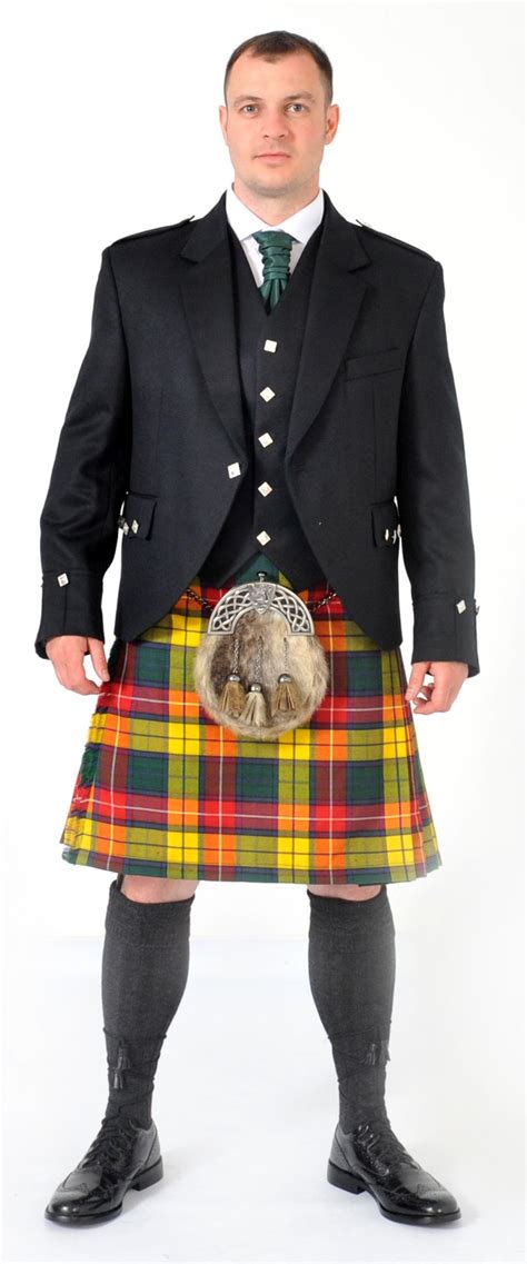 Scottish 8 Yard Buchanan Tartan Kilt Outfit Scottish Kilt Collection