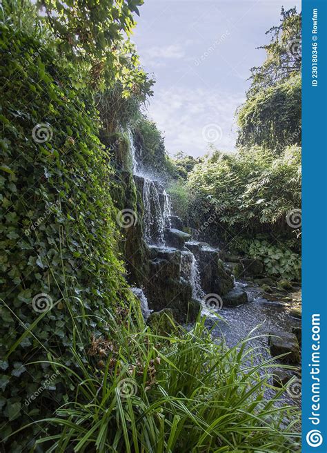 Cascade Waterfall At Bowood House Stock Photo Image Of Cascade