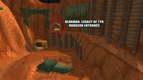 How To Get To The Entrance Of The Uldaman Legacy Of Tyr Dungeon Xfire