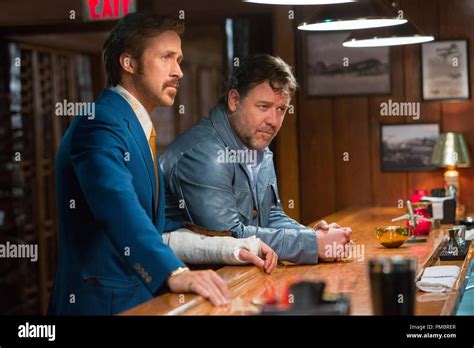 L R Ryan Gosling As Holland March And Russell Crowe As Jackson Healy