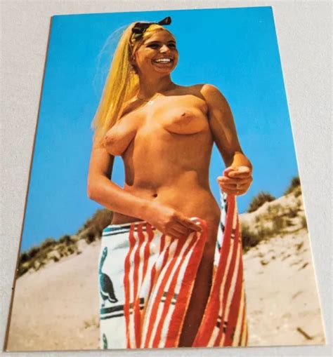 ALTE AK EROTIK Hübsche Frau nackt nude woman Vintage PIN UP Model EUR PicClick DE