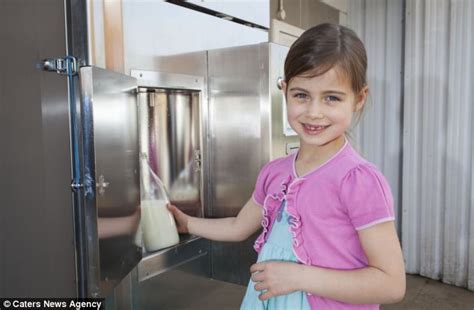 Farm Installs Vending Machine That Delivers Milk Pumped Straight From