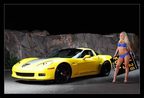 Corvette And Sexy Babe Sports Cars Photo 29807532 Fanpop