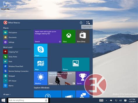 Hands On With Windows 10 January Technical Preview Heres Whats New