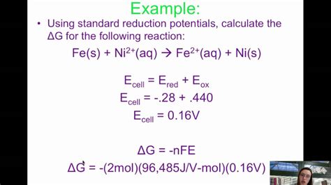 Start studying using e to calculated delta g. Formula For Gibbs Free Energy In Electrochemistry ~ Going ...