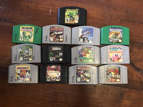 Looking To Resale These Old Nintendo 64 Games Whats A Good Going