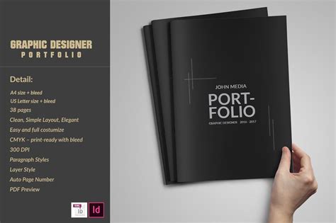 Graphic Design Portfolio Template Mosi