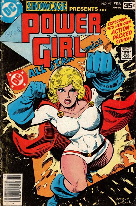 Showcase 97 1st Series 1956 1978 February 1978 Dc Comics Grade G Power Girl Comics Comic