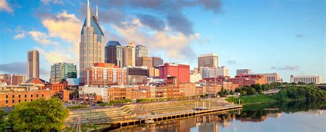 Nashville Tennessee Downtown Skyline Strategic Financial Partners