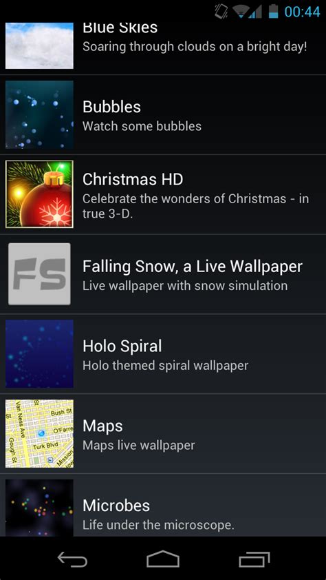 Creating Live Wallpapers On Android