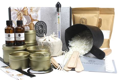 Luxury Soy Wax Candle Making Kit Perfect T With Complete Etsy