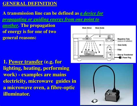 PPT - GENERAL DEFINITION A transmission line can be defined as a device for PowerPoint ...