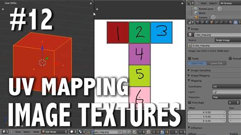 Blender 26 Tutorial 12 Uv Mapping Image Textures Youtube