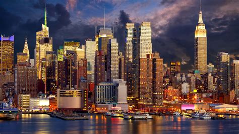 New York Skyline 4k Wallpapers Wallpaper Cave