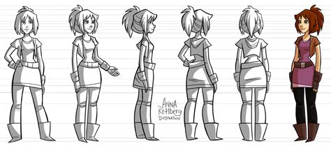 Anna Rettberg Character Turnaround