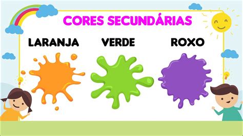 Atividades Com Cores Primárias E Secundárias