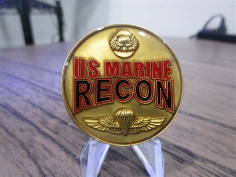 Usmc United States Marine Corps Reconnaissance Challenge Coin 98l