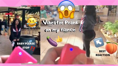 Vibrating Prank On Girlfriend Cute Reaction Youtube