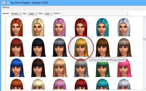 Mini Tutorial Sims 4 Hair Mesh Components Sims 4 Studio