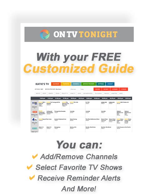 Signup Tv Listings Guide