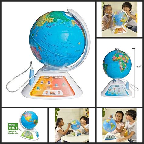 Oregon Scientific Smart Globe Discovery Educational World Geography