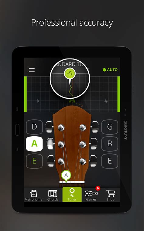 As many have mentioned, the app let's you save for i offline use. Afinador de guitarras y bajo - Guitar Tuna - The Ultimate ...