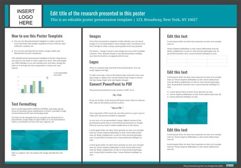 Use our pitch deck presentation templates for google slides and powerpoint to attract new give a pitch deck presentation with our free customizable presentation templates and get ready to boost. Presentation Poster Templates - Free PowerPoint Templates