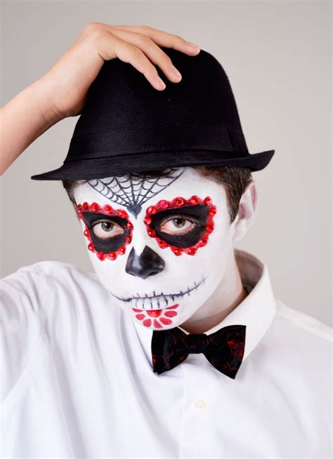 Day Of The Dead Makeup Tutorial For Guys Dead Makeup Face Painting