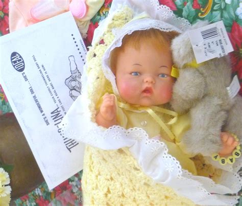 1960 Ideal Tiny Thumbelina Doll 14 Tall ~works ~ott 14 Yellow