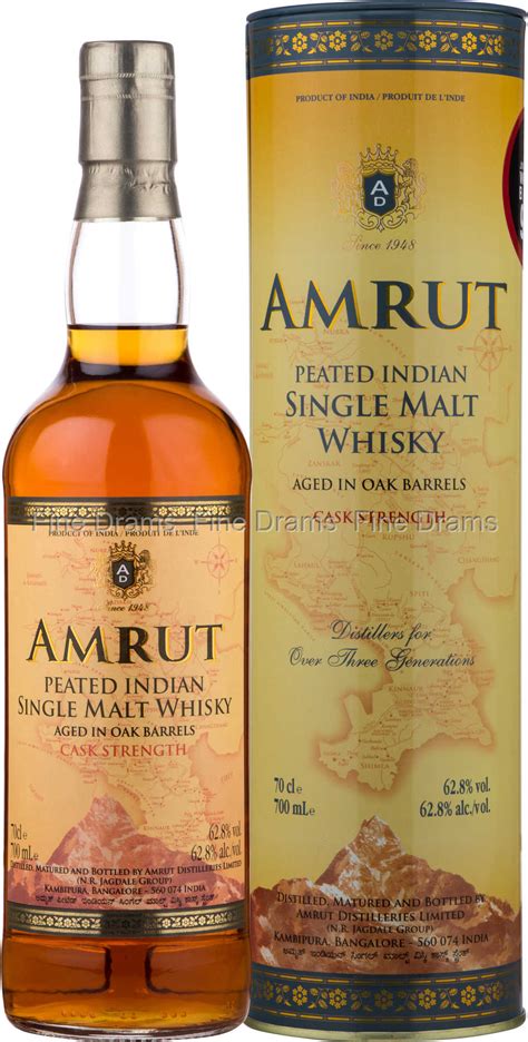 Amrut Single Malt Peated Cask Strength Whisky