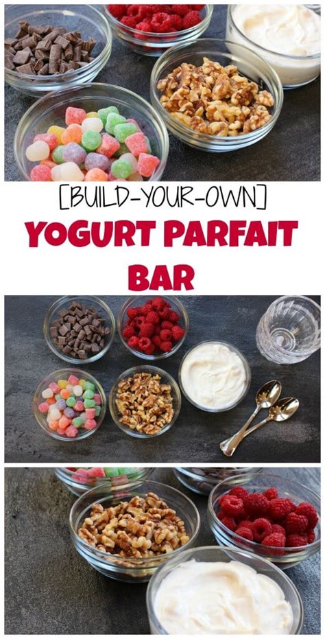 Build Your Own Yogurt Parfait Bar Mom To Mom Nutrition