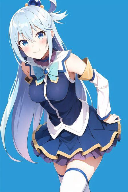 Aqua Konosuba Lora 1 Stable Diffusion Lora Civitai