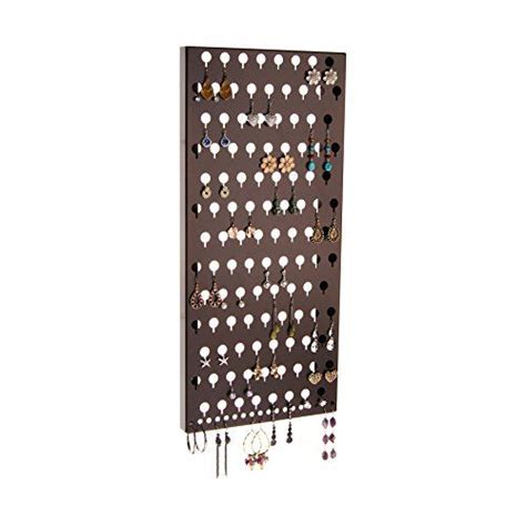 Earring Holder Wall Mount Hanging Jewelry Organizer Display Closet Post