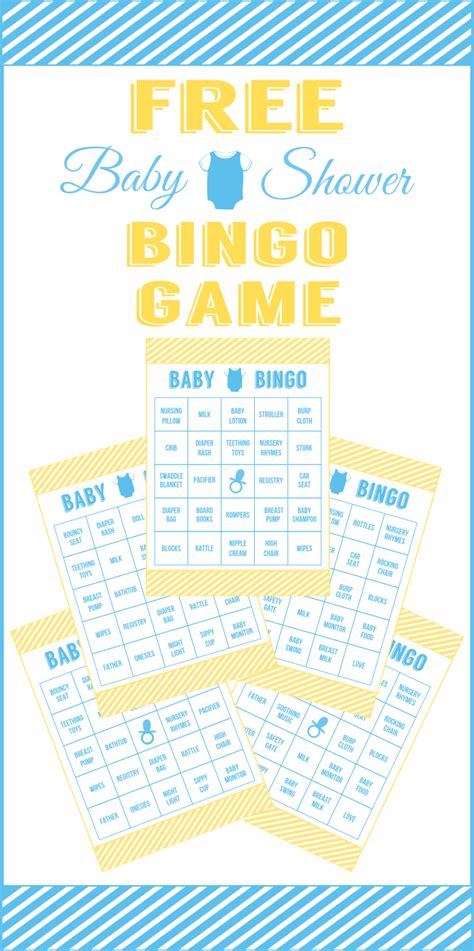 Our free baby shower bingo are in pdf format, you just have to choose the design from our list download and print, to print the baby shower bingo cards you do not need experience just have the adobe reader program which is free. Free Baby Shower Bingo Printable Cards for a Boy Baby ...