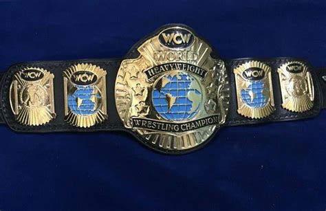 Wcw World Heavyweight Championship Belt World Championship Wrestling