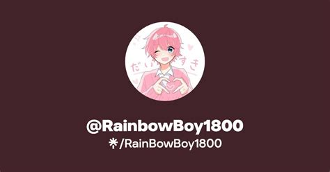 Rainbowboy1800 Instagram Linktree