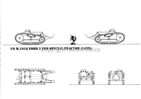 Original Drawing Original Art Plan Drawing Tank Design Dieselpunk