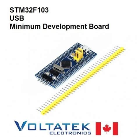 Stm Stm F Clone Arm Min System Dev Board Voltatek Canada