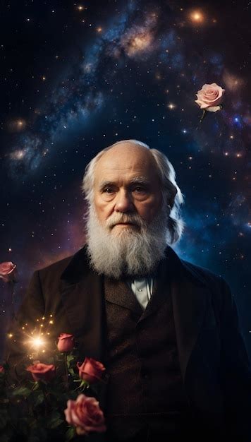 Premium Ai Image Charles Darwin Naturalist Biologist Theory Of