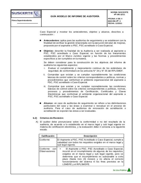 Ejemplo De Informe De Auditoria Interna En Word Opciones De Ejemplo Images